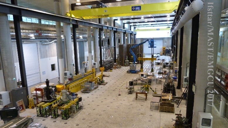 Photo of the Structural Testing Platform